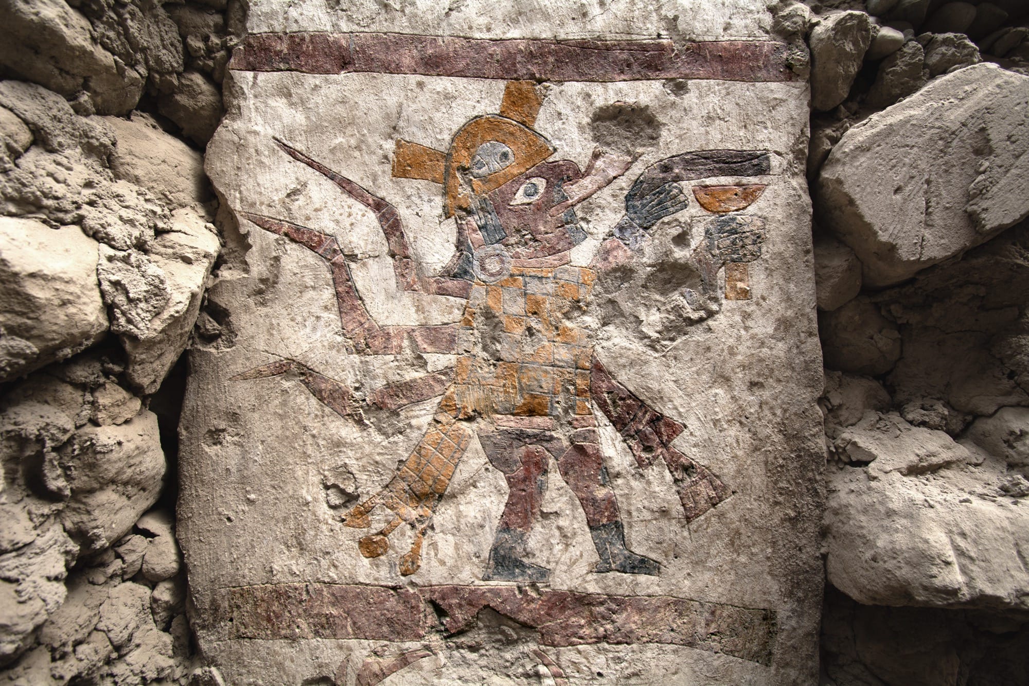 An Ancient Peruvian Site Reveals a Remarkable Painted Throne Room