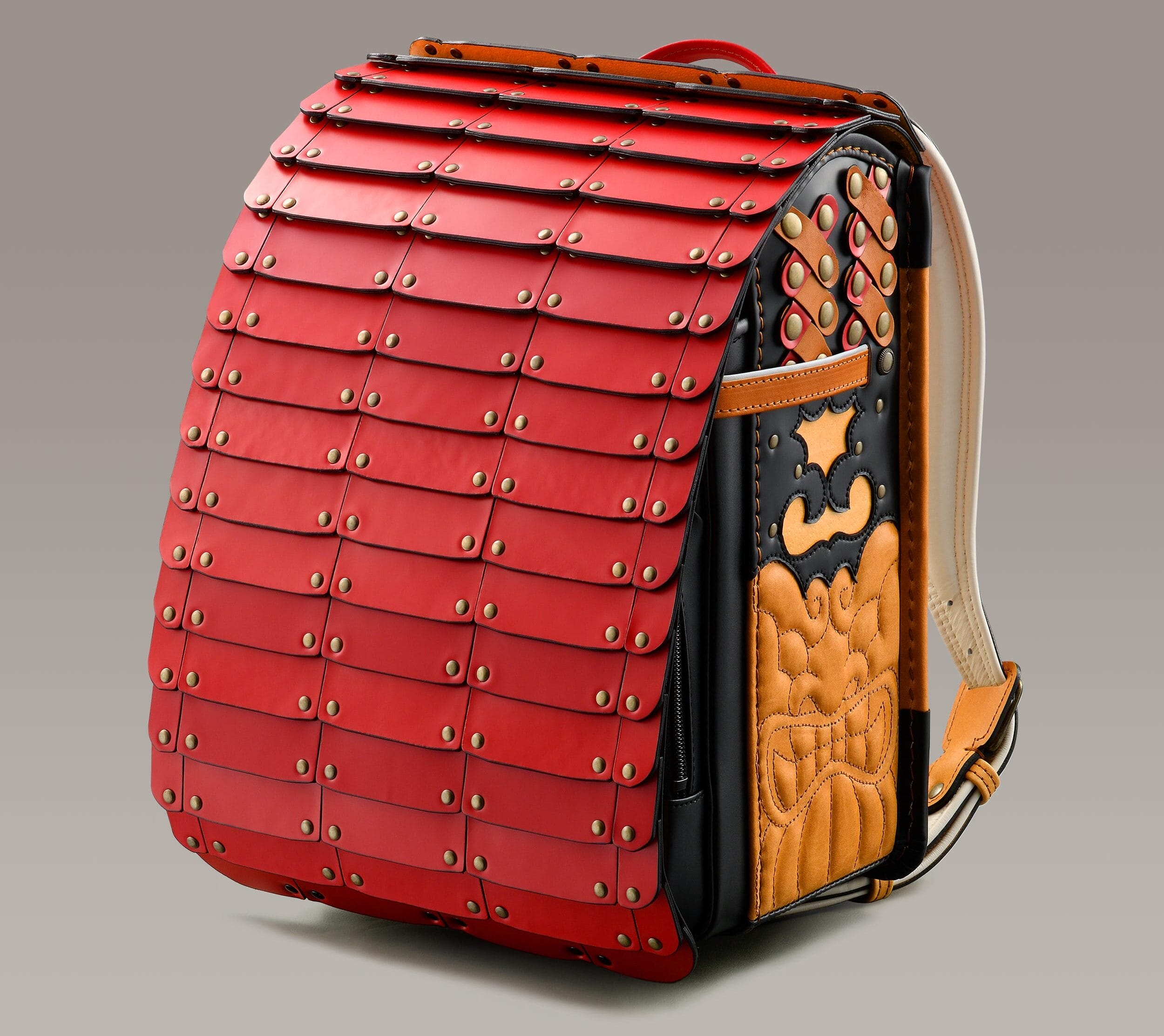 A Samurai-Inspired Backpack Elevates Leather Scraps to a Bag Befitting a Warrior